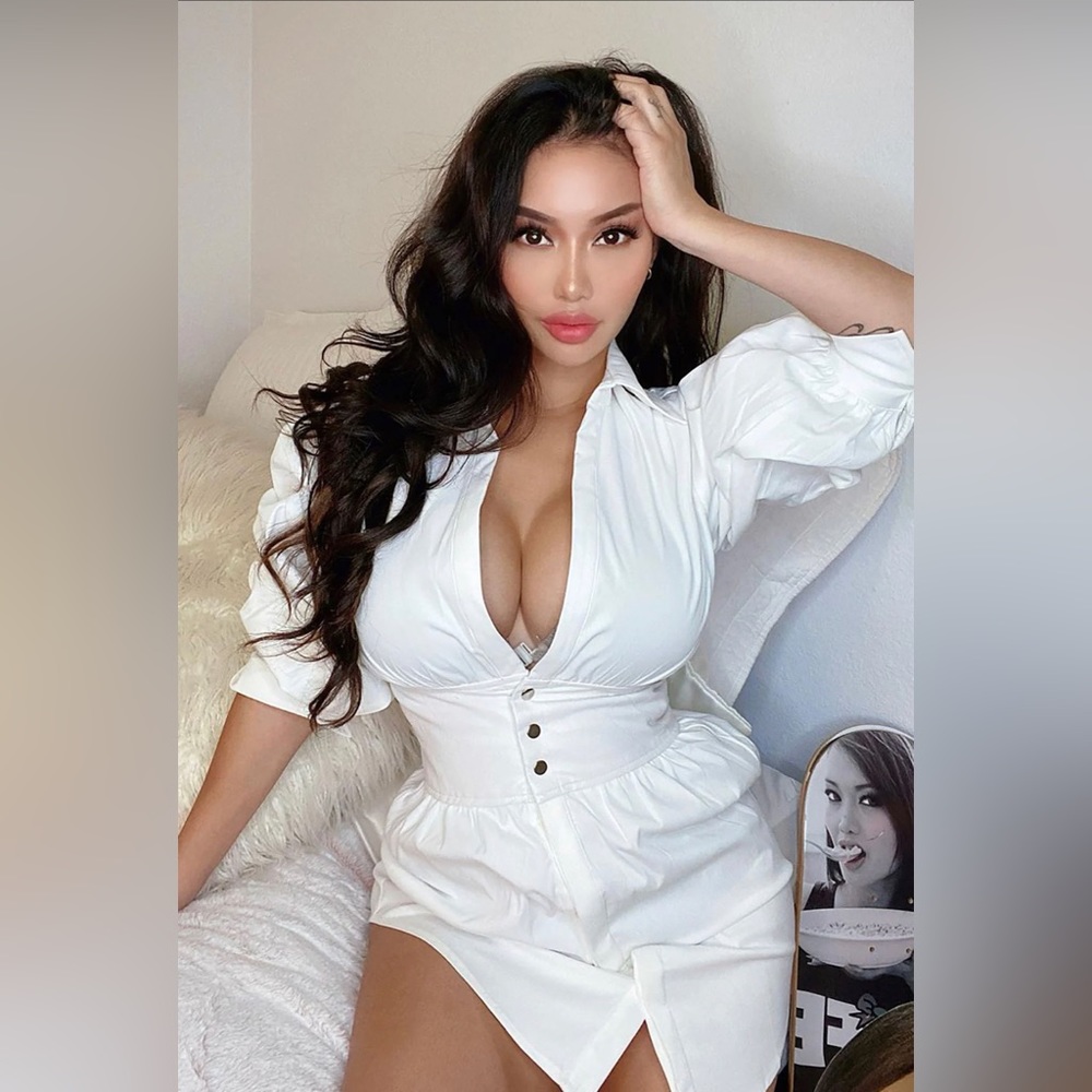 White Mini Dress